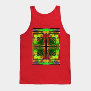 Kryptonite fire cross Tank Top